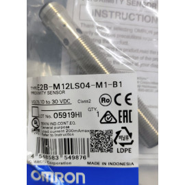 Omron Sensör E2B-M 12LS04-M1-B1