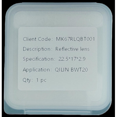 QILIN BWT20 22.5x18x2.9 Reflective Lens