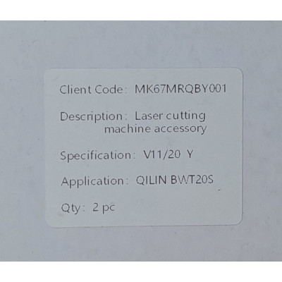 QILIN BWT20-LASER WELDİNG GALVO ENG. V11-20 Y-X